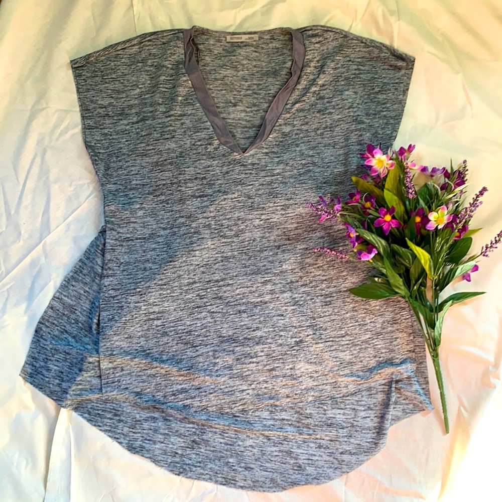 Zara high-low shirt